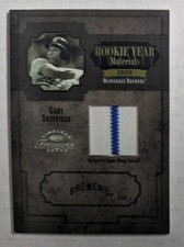 GARY SHEFFIELD 2005 Timeless Treasures #RYM-21 Rookie Year Materials /100