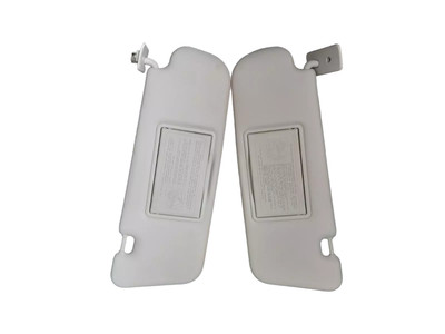 Sun Visor Pair For 2013-2017 Holden Commodore VF Light Grey
