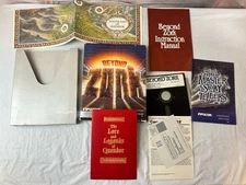 Vintage BEYOND ZORK for Commodore 128 C128 in Box INFOCOM Manuals Game