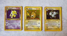 Lotto carte Pokemon - Fossil base set 1 Edizione Holo - Vintage - Ita