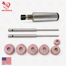 New 6 Pcs Sioux Valve Seat Grinder Stones 1116 Holder With 2 Pilots Drive