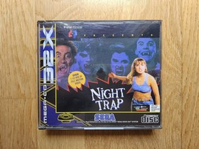 SEGA MEGA CD 32X NIGHT TRAP PAL EURO USED VERY GOOD CONDITION