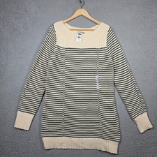 Old Navy Long Sweater Womens Size XL Cable Knit Maternity Cotton Blend Tunic NWT