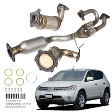 3PCS Catalytic Converter Set For 2003 04-2007 Nissan Murano 3.5L V6 Direct-Fit