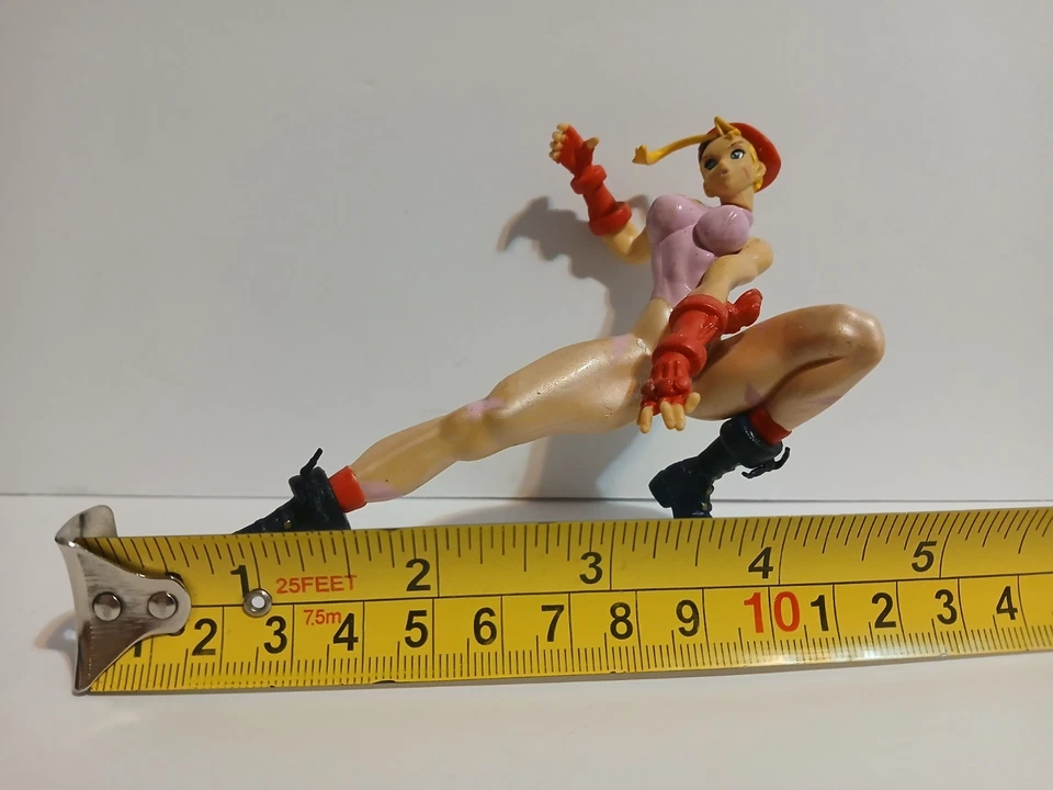 Street Fighter Capcom Girls Fighting Cammy Figura Rosa Yamato dañado leer Foto 3 de 4