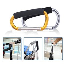 Large Stroller Hooks Carabiner Organizer for Purses Diaper Bags Travel