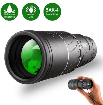 16X52 Monocular Telescope High Powered for Adults, 2023 Power Prism Compact  Mono