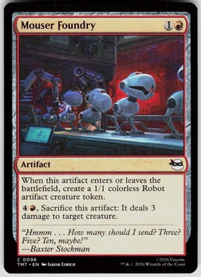 Mouser Foundry 96 Teenage Mutant Ninja Turtles Magic the Gathering