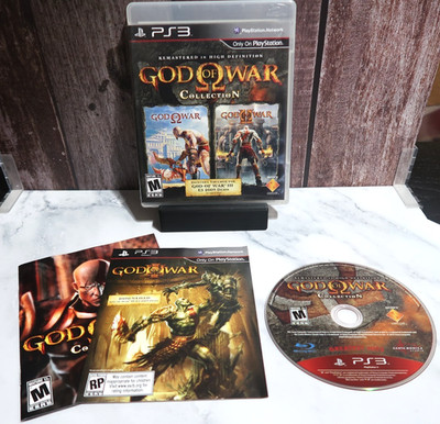 God of War Collection (Sony Playstation 3 PS3, 2009) CIB TESTED WORKING
