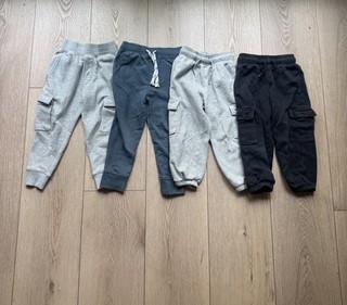 BUNDLE Boys 4 Lot Gap Kids Crewcuts Free Assembly sweatpants XS 4/5
