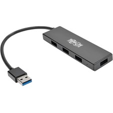 Tripp Lite 4-Port Ultra-Slim Portable USB 3.0 SuperSpeed Hub