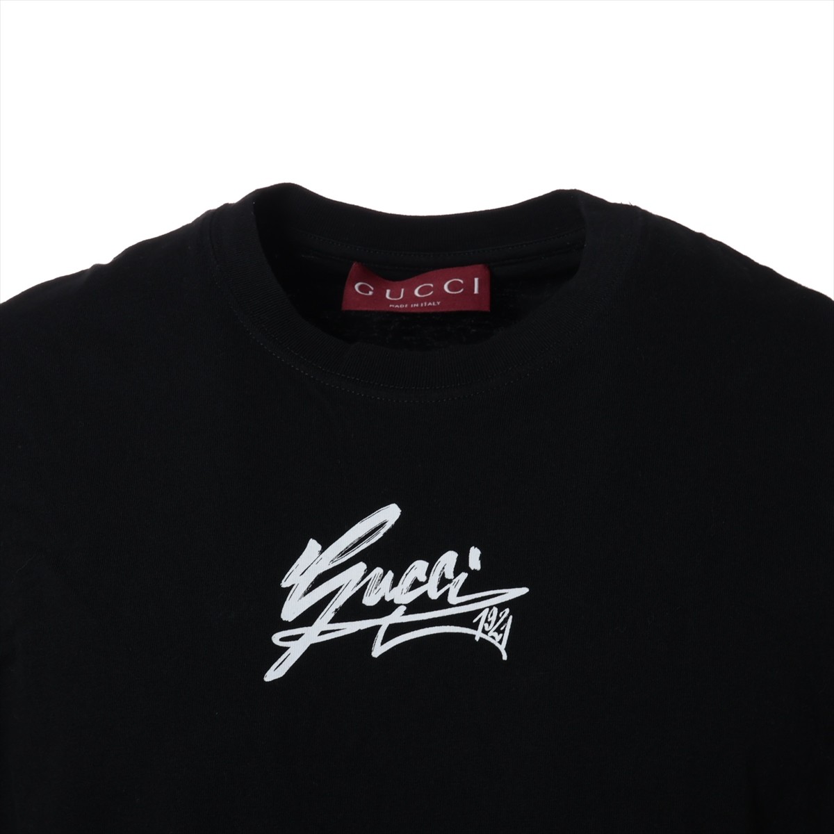Gucci Cotton T-shirt M Men's Black 796395 cotton jersey-t