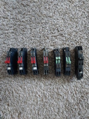 federal pacific breakers assorted used