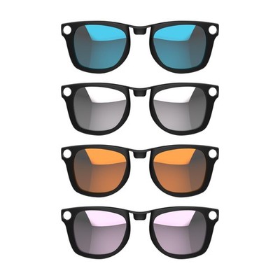 4Pcs Polarized Clip for Ray-Ban Meta Wayfarer (RW4008/RW4012 53-22)
