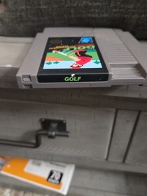 NES Golf Video Game - Very Good - Tested and Working