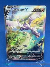 Aerodactyl V 180/196 Alt Art Pokemon 2022 Sword & Shield Lost Origin NM