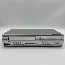Sylvania DV220SL8 DVD VHS VCR Combo Recorder Player 4 Head Tested Work No Remote