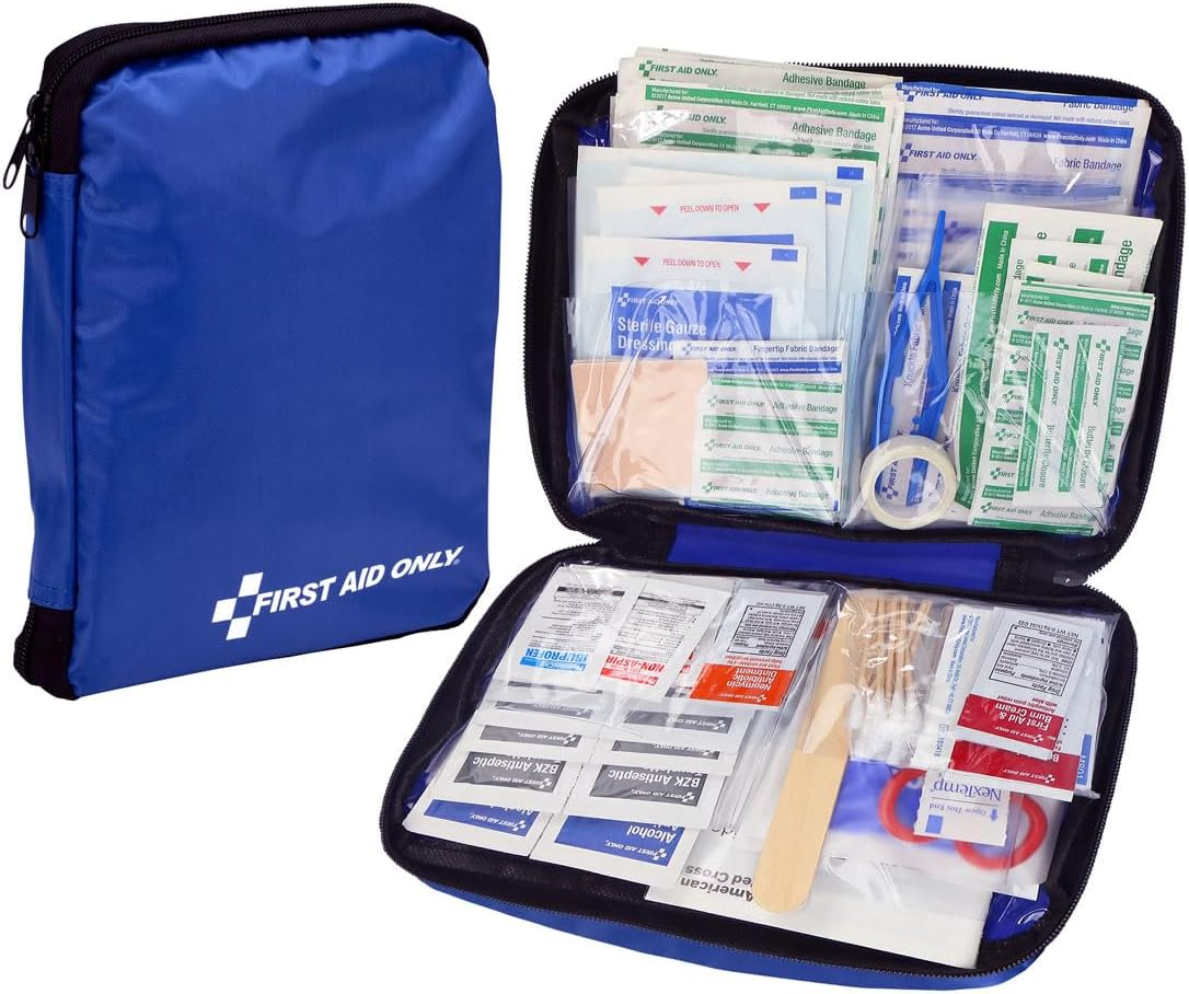 298 Piece All-Purpose Emergency First Aid Kit for Home, Office
