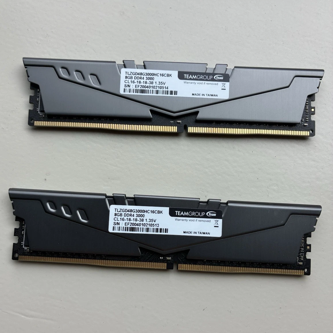 Team Group PC4-24000 (DDR4-3000) Bus Speed Computer RAM 8 GB