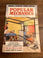 Popular Mechanics Magazine April 1960 Annual Outdoor Living Section