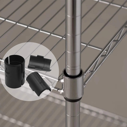 40 Stück Draht Regal Clips - Ersatz für 1" Pfosten Metall Regalsysteme - Bild 4 von 13