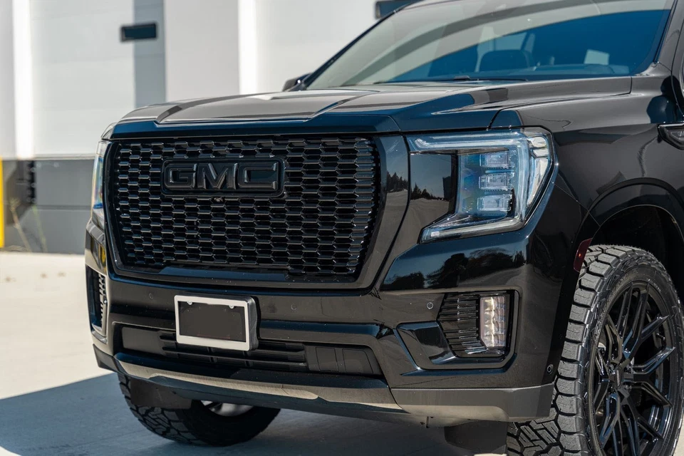 2x OEM rejilla puerta trasera negro emblema GMC para insignia 2019+ Sierra 1500 2500HD mate Foto 2 de 4