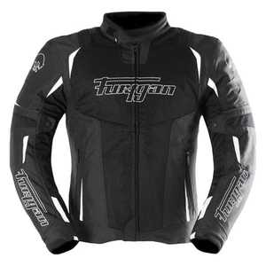 Furygan Ultra Spark 3in1+Motorcycle Jacket Mens Black White