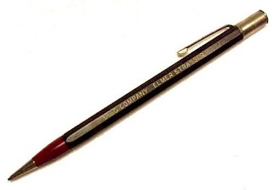Sieg Company Elmer Strasser Mechanical Pencil Bakelite Vintage Advertising