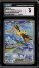 Pokemon Zapdos ex 151 MEW EN Special Illustration Rare #202 CGC 9 Mint