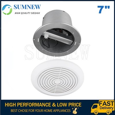 V2262-50 7 Inch Bathroom Exhaust Fan, 50 CFM, 1.0 Sones, 7'' Ceiling Exhaust Fan