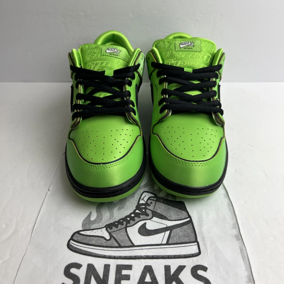 Nike The Powerpuff Girls x Dunk Pro SB QS Low Buttercup for sale