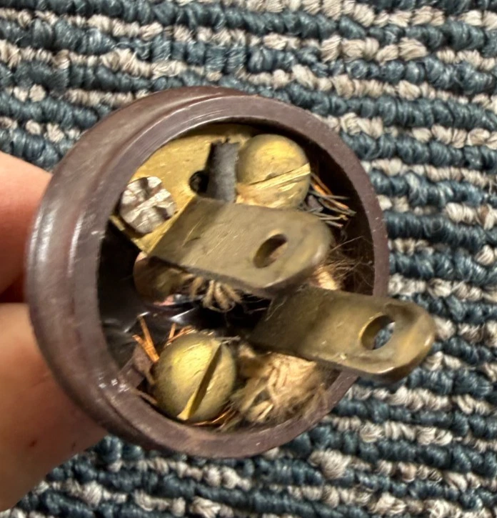 Vtg 1940s Metal Art Deco Bankers Student Drafting Desk Lamp General Electric - Image 4 of 4