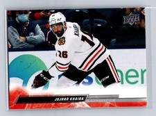 2022-23 Upper Deck #39 Jujhar Khaira Chicago Blackhawks
