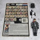 Vintage GI Joe Low Light Action Figure Near Complete w Full Card Back 1985