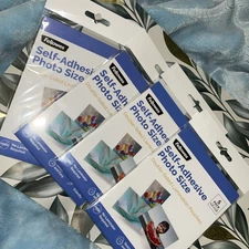 FELLOWES, INC. 5220401 POUCH PHOTO SELF ADHESIVE 5MIL 5PK 