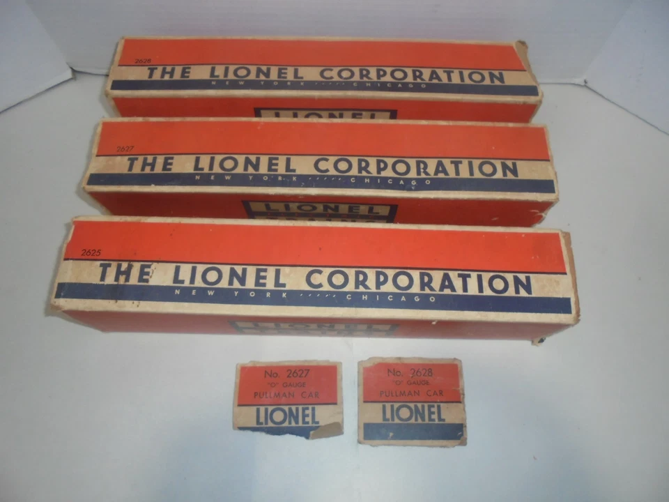 LIONEL THREE EMPTY VINTAGE MADISON PASSENGER CAR BOXES POSTWAR - Image 2 of 4