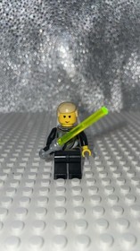 LEGO Star Wars Luke Skywalker Endor Minifigure 7128 Great Condition 