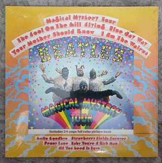 Beatles VINTAGE 1976 U.S. MAGICAL MYSTERY TOUR LP FACTORY SEALED!