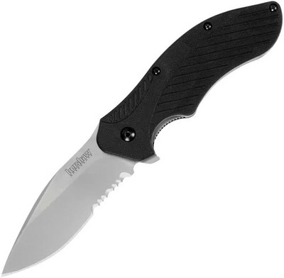 Kershaw Clash Assisted Open Pocket Knife Folder 1605STX 8Cr13MoV GFN 7.25'' OA