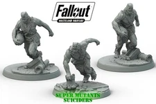 FALLOUT WW SUPER MUTANTS SUICIDERS BOARD GAME MODIPHIUS