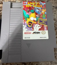 Krusty's Fun House (Nintendo Entertainment System, 1992) NES