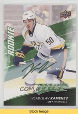 2017 Upper Deck MVP High Series Rookies Green Script Vladislav Kamenev READ 0vk6