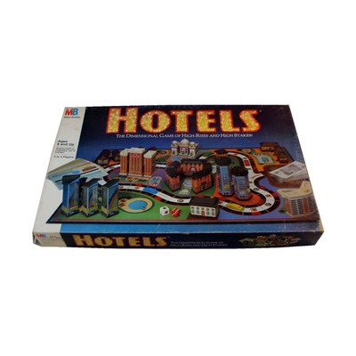 MTB Brettspiel Hotels Box VG+/EX