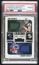 2018 Panini Contenders Sam Darnold Saquon Barkley #DS-13 PSA 10 GEM MT 8uc