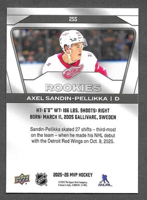 2025-26 Upper Deck Mvp Cdd Silver Collection - Extended Rookies