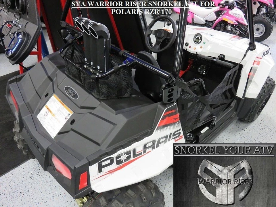 Kit de snorkel elevador SYA Warrior | Polaris RZR 170 2010-2020 Foto 4 de 4