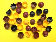 Playmobil,REPLACEMENT HAIR,LOT OF 32 PCS,ITEM #J55,CLASSIC POINTED  STYLE