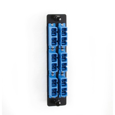 Black Box Jpm461C High-Density Single-Mode Fiber Adapter Panel Ceramic Sleeve 6