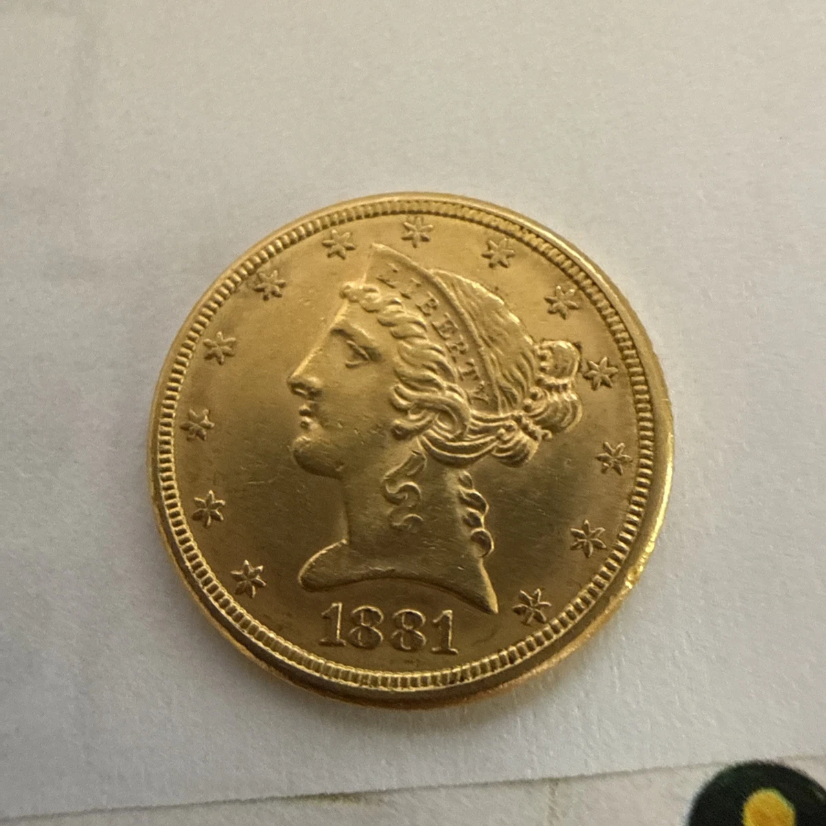 1881 Year Half Eagle $5 US Gold Coins (Pre - 1933) for sale | eBay