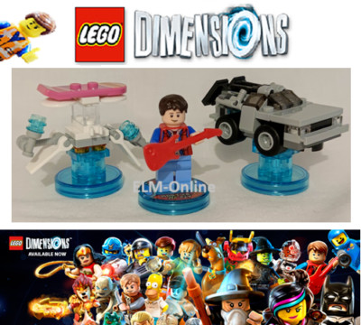 LEGO Dimensions Back To The Future Level Pack 71201 - Fully Complete